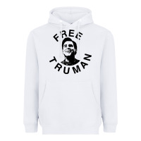 White free truman Heavyweight Hoodie - baoMotion