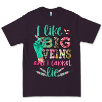 Plum I like big veins and i cannot lie Premium Tee - CowGirlArtShop
