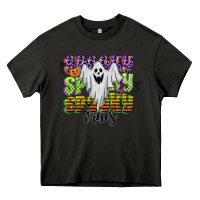 Asphalt spooky spooky spooky vibes Heavy Core Tee - CowGirlArtShop