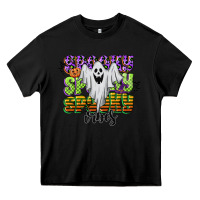 Black spooky spooky spooky vibes Heavy Core Tee - CowGirlArtShop