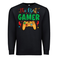 Black the best gamer Premium Sweatshirt - JahusDesignShop