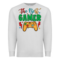 Dove Grey the best gamer Premium Sweatshirt - JahusDesignShop