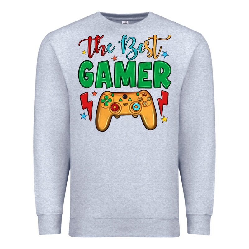 The Best Gamer Premium Sweatshirt by JahusDesignShop | Teevron
