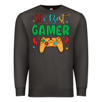 Smoke the best gamer Premium Sweatshirt - JahusDesignShop