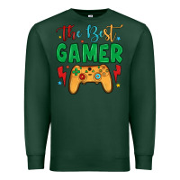 Sports Green the best gamer Premium Sweatshirt - JahusDesignShop