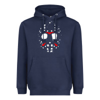 Navy mask halloween Heavyweight Hoodie - baoMotion