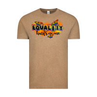 Vintage Coffee Equality hurts no one Vintage Tee - FaDigitalArtStudio