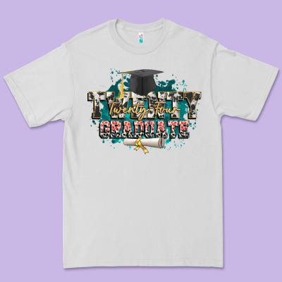 Twenty Twenty Four Graduate Premium Tee Designed By Cowgirlartshop