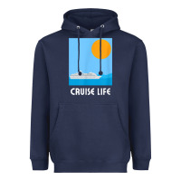 Cruise Life Design Travel & Cruise Wear T Shirt Heavyweight Hoodie | Teevron