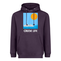 Plum cruise life design travel & cruise wear t shirt Heavyweight Hoodie - baoMotion
