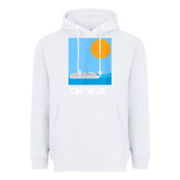 White cruise life design travel & cruise wear t shirt Heavyweight Hoodie - baoMotion