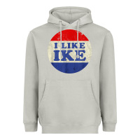 Moon Dust i like ike political button vintage distressed Heavyweight Hoodie - baoMotion