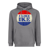 Storm i like ike political button vintage distressed Heavyweight Hoodie - baoMotion