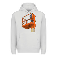 Dove Grey Single Man Lift Premium Hoodie - LillyAllenDesigns