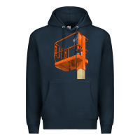 Navy Single Man Lift Premium Hoodie - LillyAllenDesigns