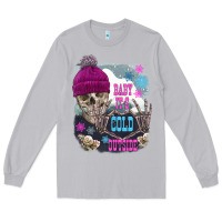 Moon Dust skeleton baby it's cold outside Long Sleeve Tee - FaDigitalArtStudio