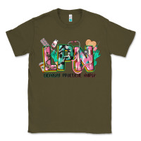 Army Green licensed practical nurse Classic Tee - CowGirlArtShop