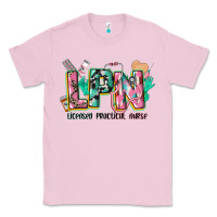 Bubblegum Pink licensed practical nurse Classic Tee - CowGirlArtShop