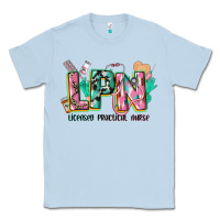 Dusty Blue licensed practical nurse Classic Tee - CowGirlArtShop