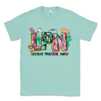 Seafoam licensed practical nurse Classic Tee - CowGirlArtShop