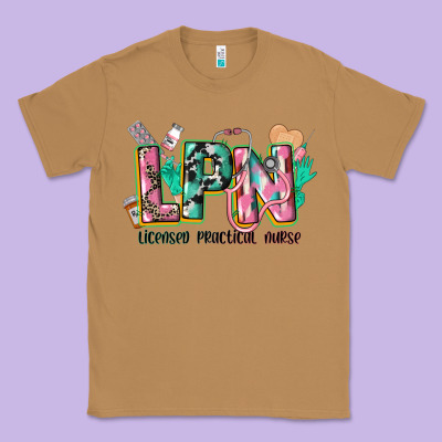 Licensed Practical Nurse Classic Tee Designed By Cowgirlartshop