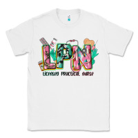 White licensed practical nurse Classic Tee - CowGirlArtShop