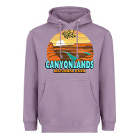 Lavender Canyonlands Moab Utah National Park Nature Outdoor Lovers Heavyweight Hoodie - baoMotion