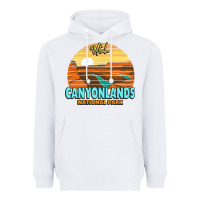 White Canyonlands Moab Utah National Park Nature Outdoor Lovers Heavyweight Hoodie - baoMotion