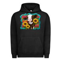 Pigment Black western cow sunflowers serape leopard Urban Hoodie - RanaPortraitStore