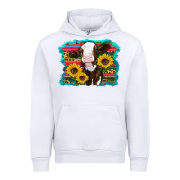 White western cow sunflowers serape leopard Urban Hoodie - RanaPortraitStore