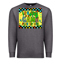 Charcoal Heather life is a game play to win Premium Sweatshirt - JahusDesignShop