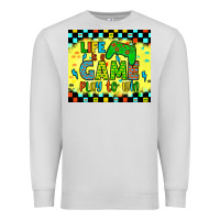 Dove Grey life is a game play to win Premium Sweatshirt - JahusDesignShop
