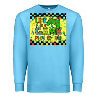 Ocean Blue life is a game play to win Premium Sweatshirt - JahusDesignShop