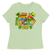 St. Patrick's Have A Lucky Day Ladies Tee | Teevron