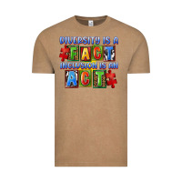 Vintage Coffee Diversity is a fact inclusion is an act Vintage Tee - FaDigitalArtStudio