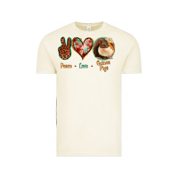 Vintage Arctic Peace Love Guinea Pigs Vintage Tee - Jasminsmagicworld