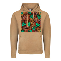 Vintage Camel fall leaves seamless pattern Vintage Hoodie - BundleAndBundleShop