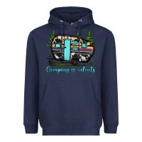 Navy camping is intents Heavyweight Hoodie - JahusDesignShop