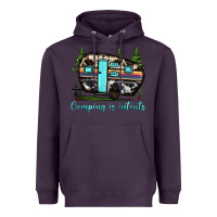 Plum camping is intents Heavyweight Hoodie - JahusDesignShop