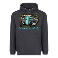 Smoke camping is intents Heavyweight Hoodie - JahusDesignShop