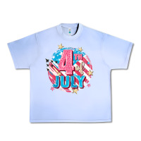 Grape Ice 4th of July Urban Heavy Tee - FaDigitalArtStudio