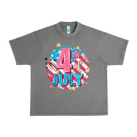 Tornado 4th of July Urban Heavy Tee - FaDigitalArtStudio
