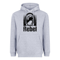 Heather Grey political rebel tshirt susan b anthony women's history gift Heavyweight Hoodie - baoMotion
