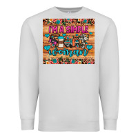 Dove Grey i'm a simple woman Premium Sweatshirt - JahusDesignShop
