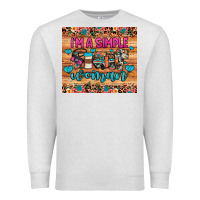 Oatmeal Heather i'm a simple woman Premium Sweatshirt - JahusDesignShop