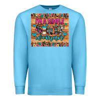 Ocean Blue i'm a simple woman Premium Sweatshirt - JahusDesignShop
