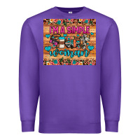 Purple i'm a simple woman Premium Sweatshirt - JahusDesignShop