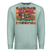 Seafoam i'm a simple woman Premium Sweatshirt - JahusDesignShop