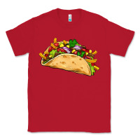 Red mexican taco Classic Tee - Artiststas