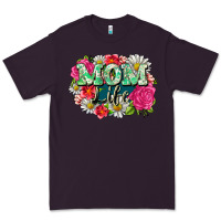 Plum Mom life Premium Tee - CowGirlArtShop